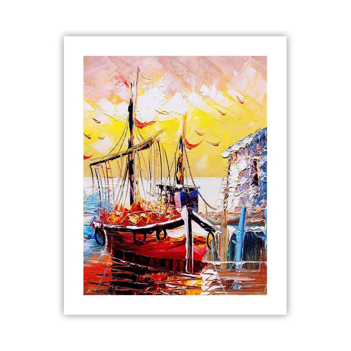 Póster - Feliz regreso - 40x50 cm