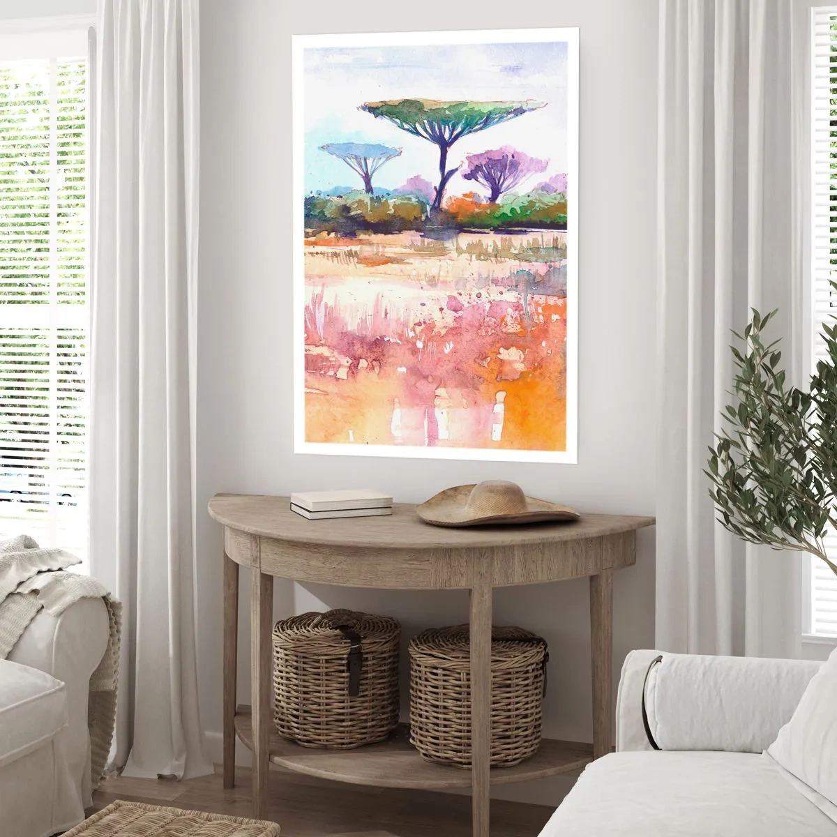 Póster - Colores de la sabana - 61x91 cm