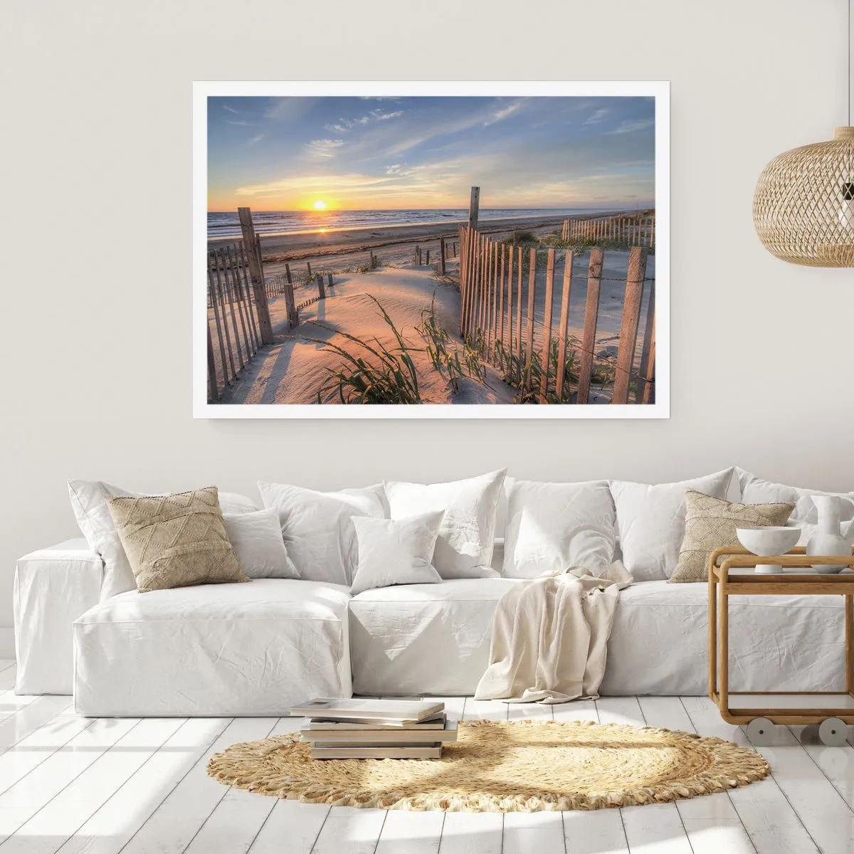 Póster - El resplandor y la sombra del viento - 70x50 cm