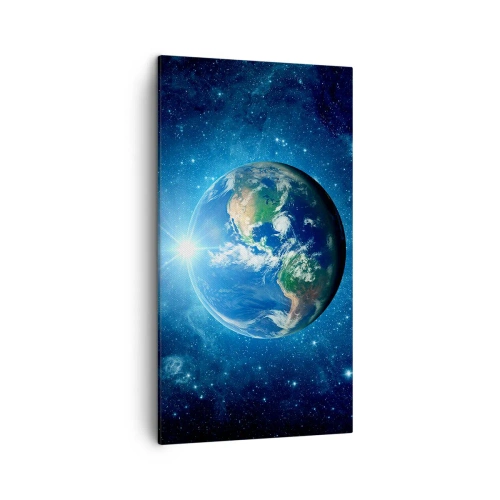 Cuadro sobre lienzo - Impresión de Imagen - Estamos en el cielo - 45x80 cm