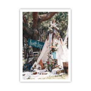 Póster - Amor exótico - 70x100 cm