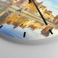 Esfera sin numeración, con rayas