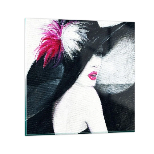 Cuadro sobre vidrio - Impresiones sobre Vidrio - Siempre un misterio - 70x70 cm