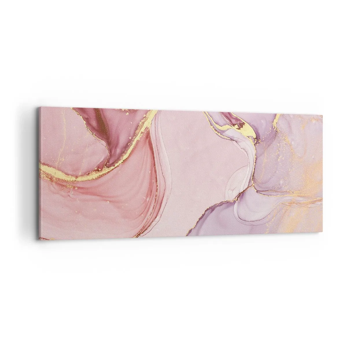 Cuadro sobre lienzo - Impresión de Imagen - Caricia de colores - 100x40 cm