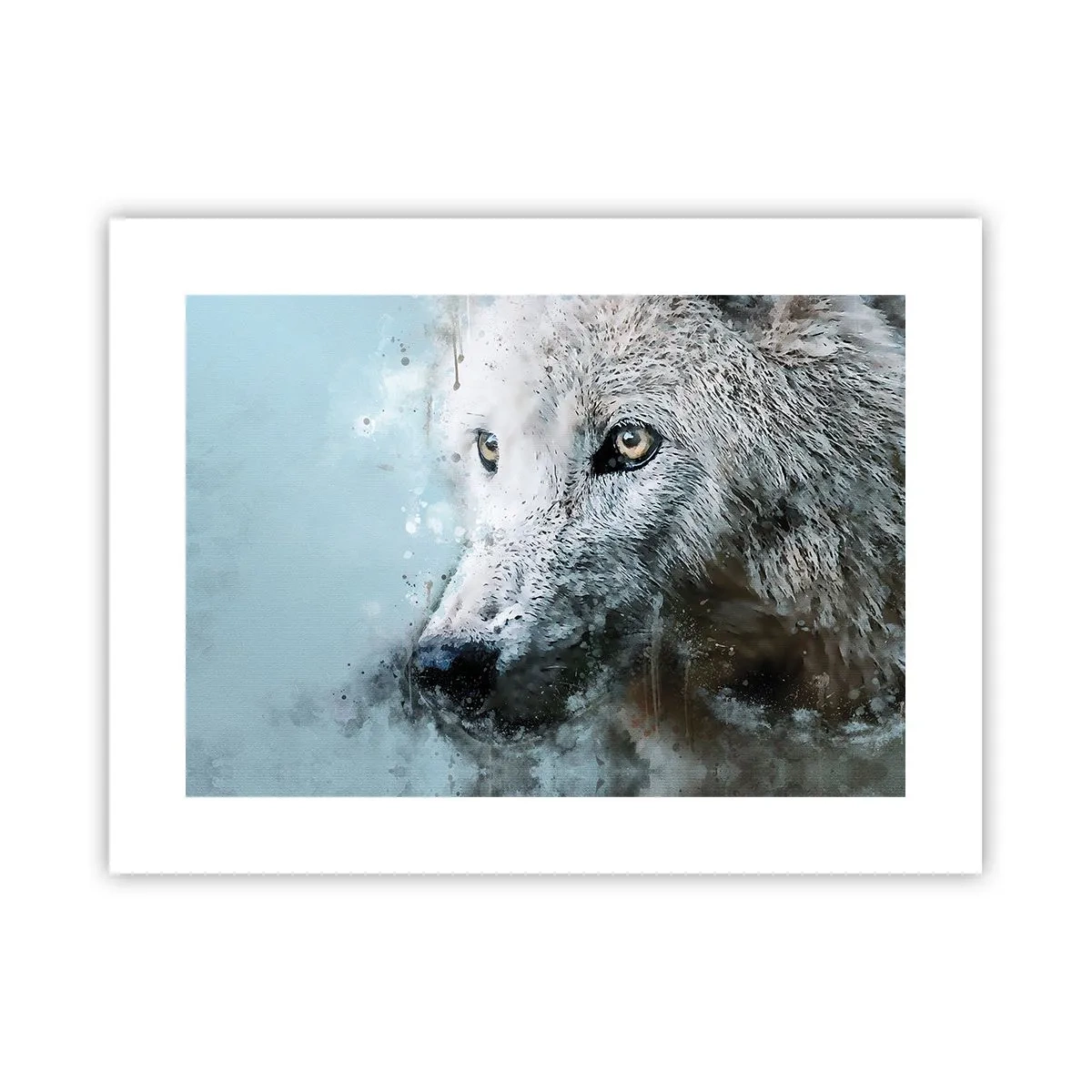 Póster - Conoce el alma del lobo - 40x30 cm