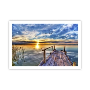 Póster - El viento se va a descansar - 91x61 cm