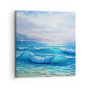 Cuadro sobre lienzo - Impresión de Imagen - Trae consuelo - 70x70 cm