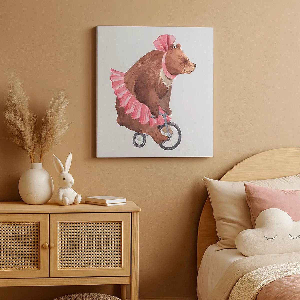 Cuadro sobre lienzo - Impresión de Imagen - ¡Qué circo! - 30x30 cm