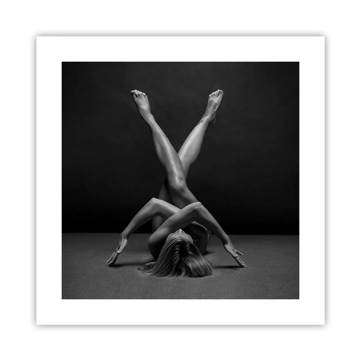 Póster - Geometría al desnudo - 40x40 cm