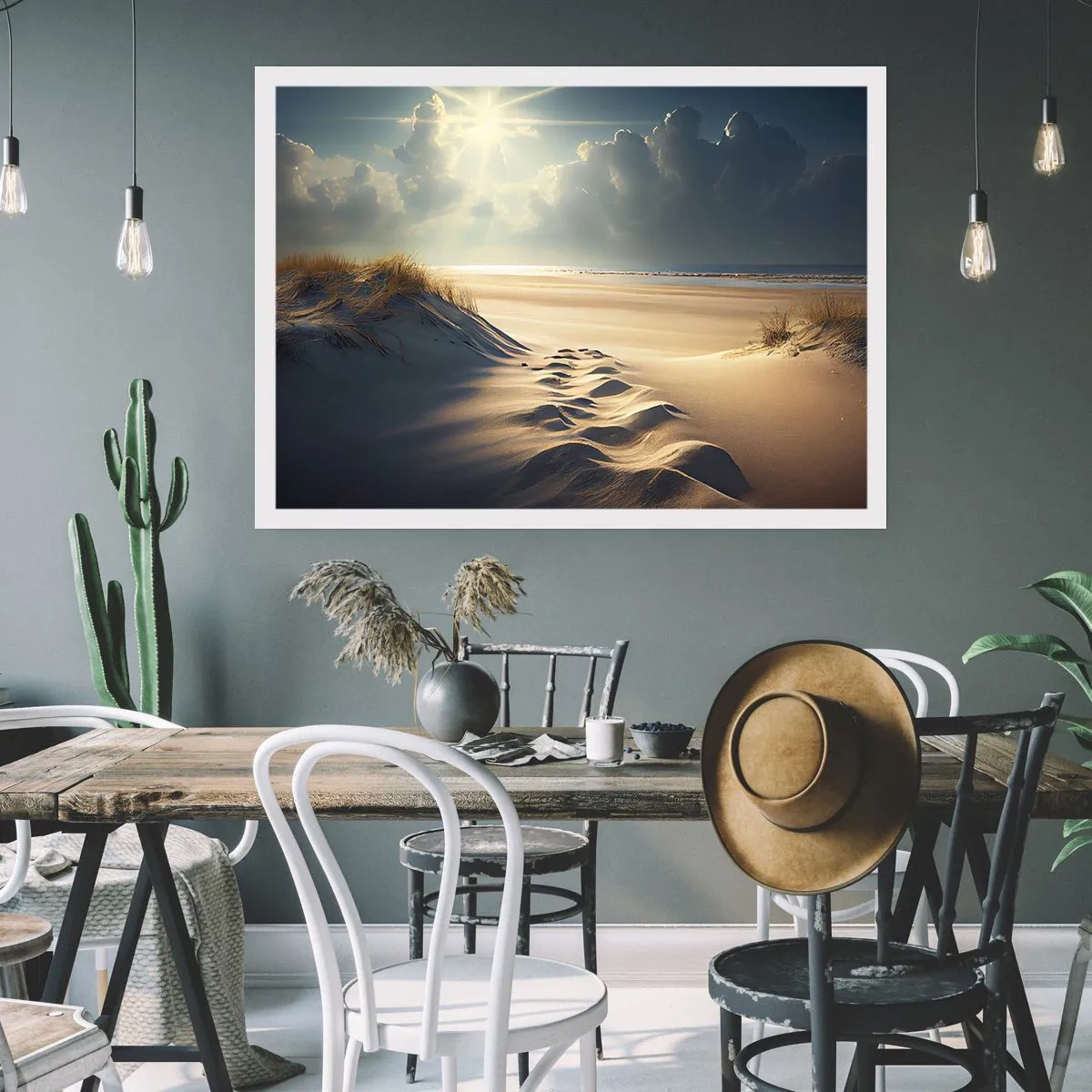 Póster - Paisaje tranquilizador - 50x40 cm