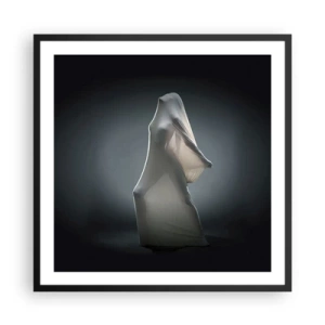 Póster en marco negro - Deseos ocultos - 60x60 cm