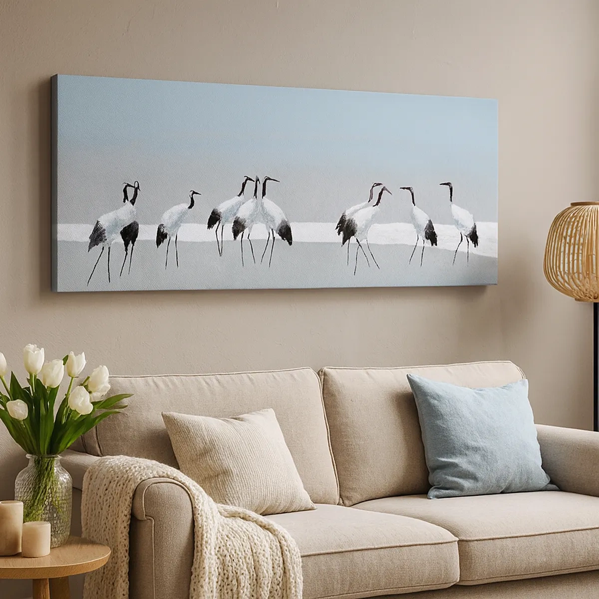 Cuadro sobre lienzo - Impresión de Imagen - Después de un día caluroso - 30x30 cm