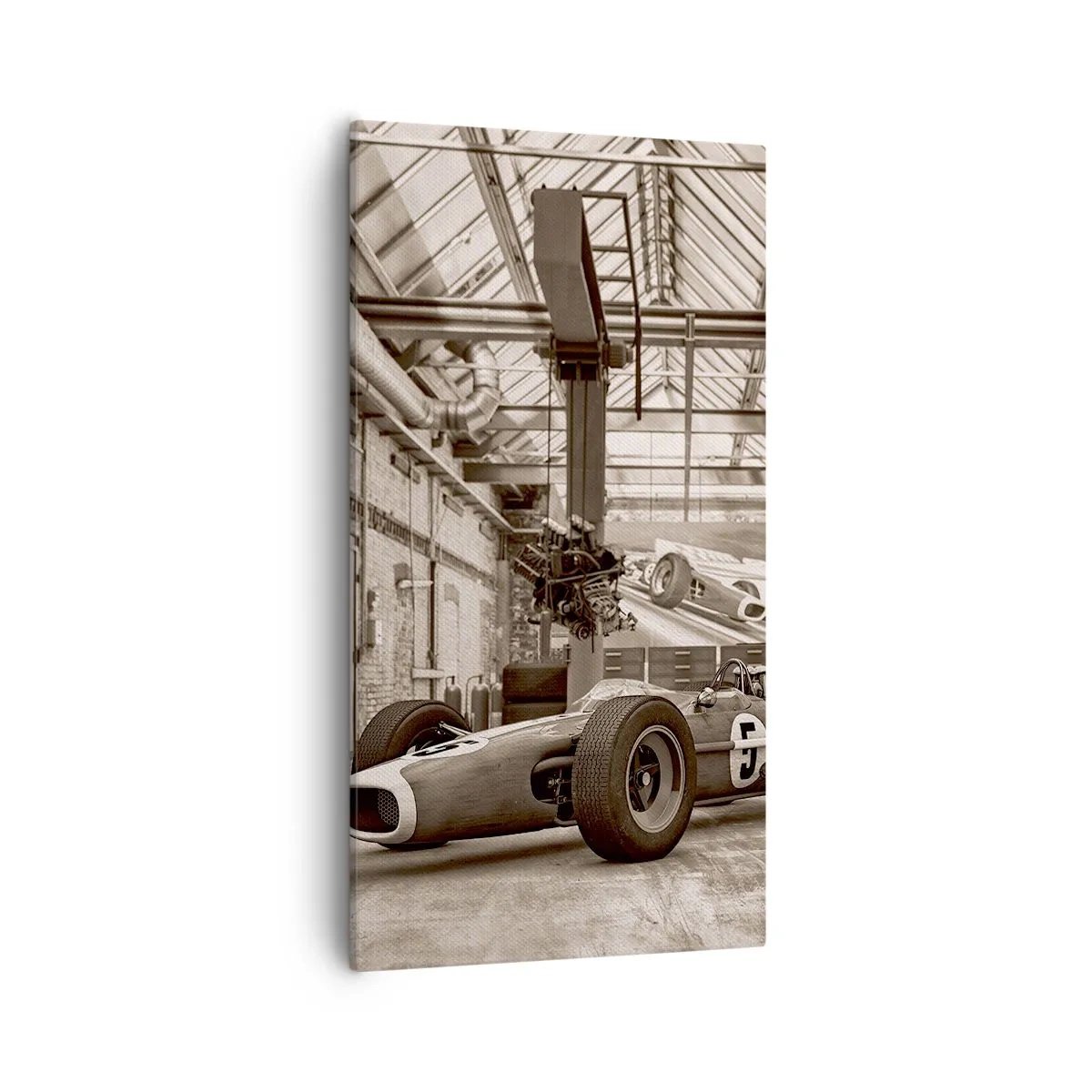 Cuadro sobre lienzo - Impresión de Imagen - El descanso del vencedor - 55x100 cm