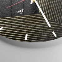 Esfera sin numeración, con rayas