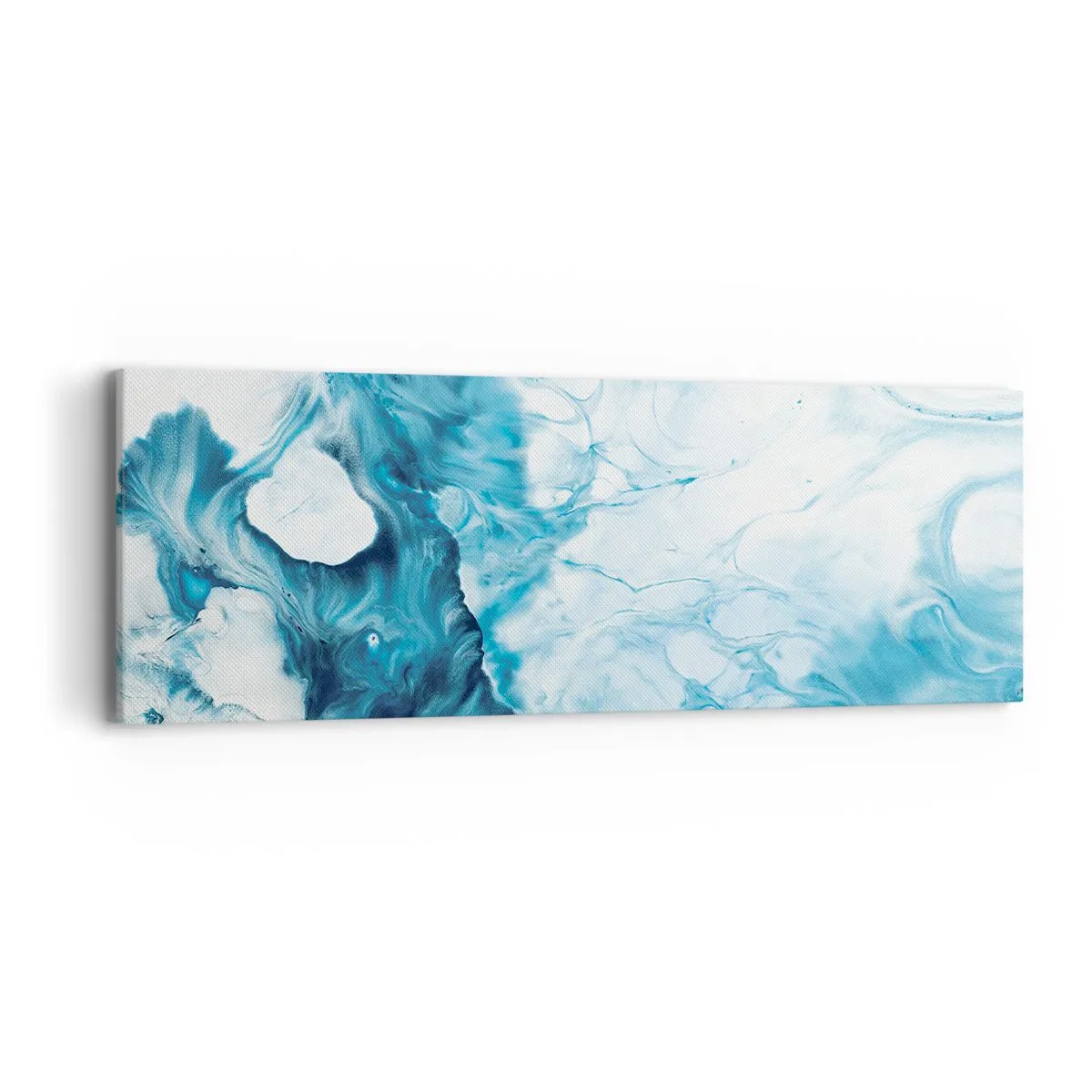 Cuadro sobre lienzo - Impresión de Imagen - Un concierto azul - 90x30 cm
