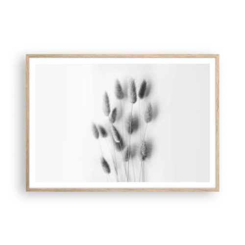 Póster en marco roble claro - Esponjas naturales - 100x70 cm