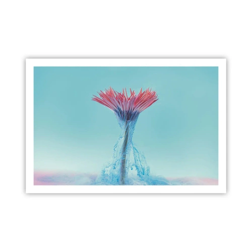 Póster - En un abrazo vigorizante - 91x61 cm