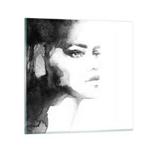 Cuadro sobre vidrio - Impresiones sobre Vidrio - Hecho de misterio y niebla - 60x60 cm