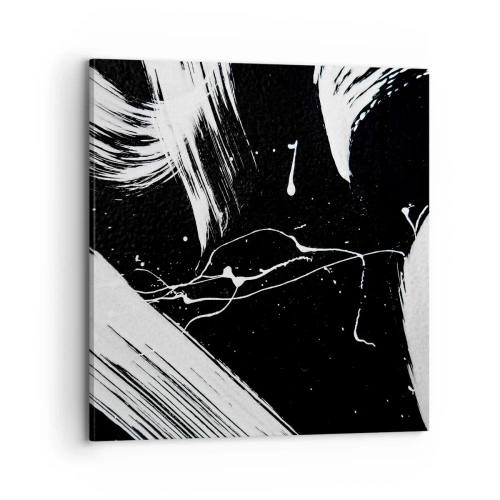 Cuadro sobre lienzo - Impresión de Imagen - Rompiendo la oscuridad - 70x70 cm