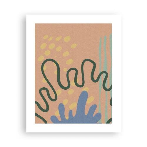 Póster - Abstracción: la diversidad de la naturaleza - 40x50 cm