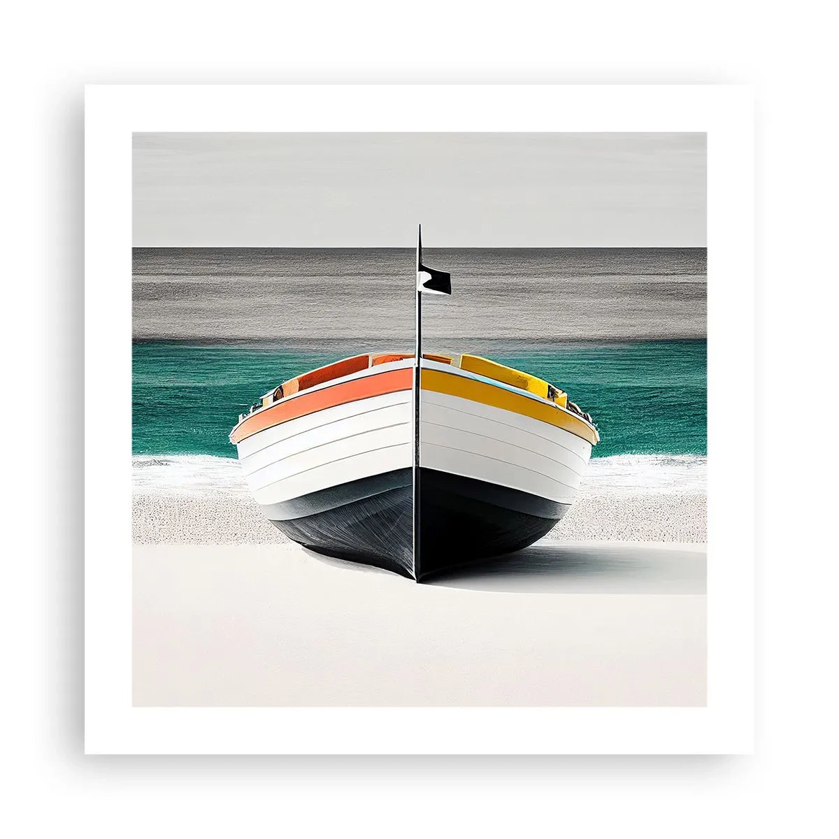 Póster - En su lugar exacto - 50x50 cm