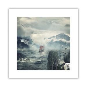 Póster - En aguas mágicas - 30x30 cm