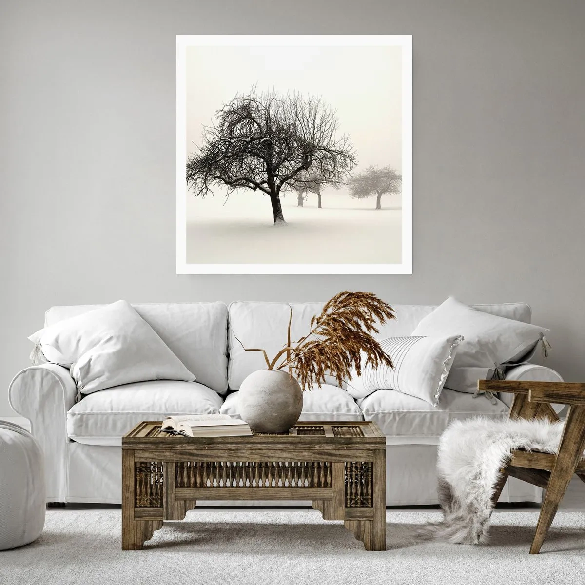 Póster - Sueño de invierno - 40x40 cm