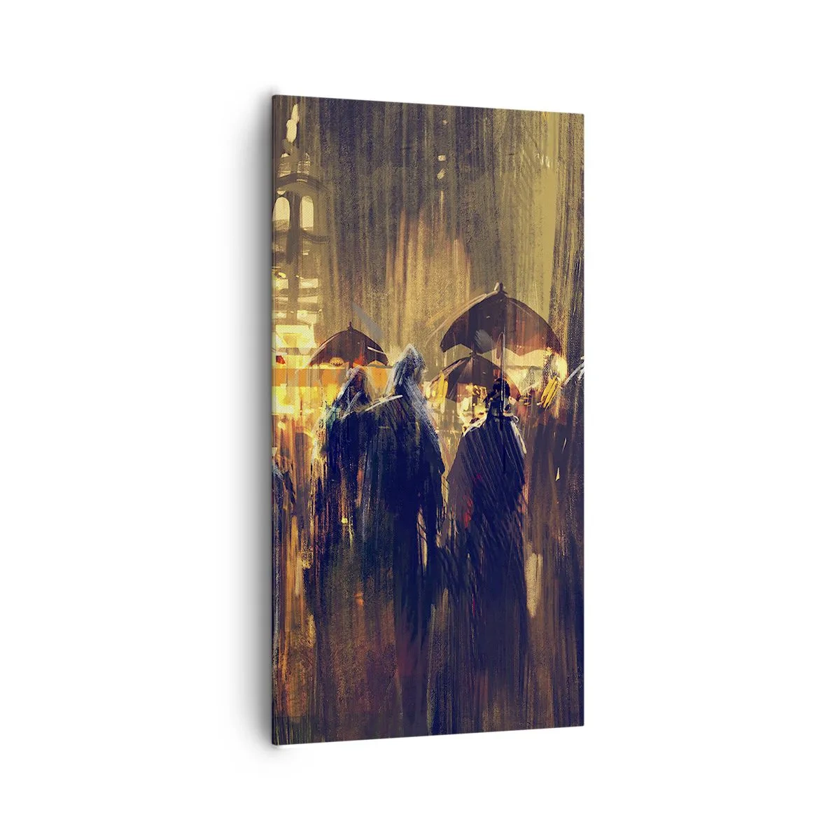 Cuadro sobre lienzo - Impresión de Imagen - Seguidores de la lluvia - 65x120 cm