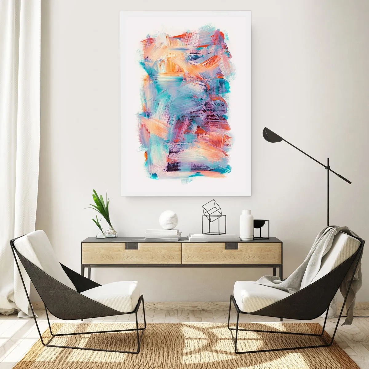 Póster - Colorido desorden - 70x100 cm