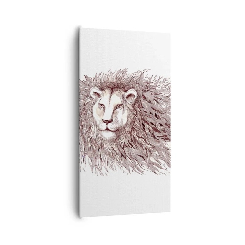 Cuadro sobre lienzo - Impresión de Imagen - Gobernante extravagante - 65x120 cm