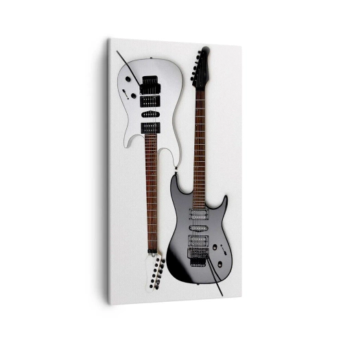 Cuadro sobre lienzo - Impresión de Imagen - Armonía de formas - 45x80 cm