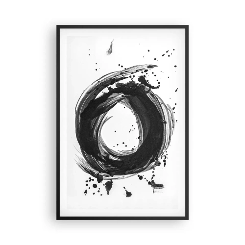 Póster en marco negro - El torbellino de la creación - 61x91 cm