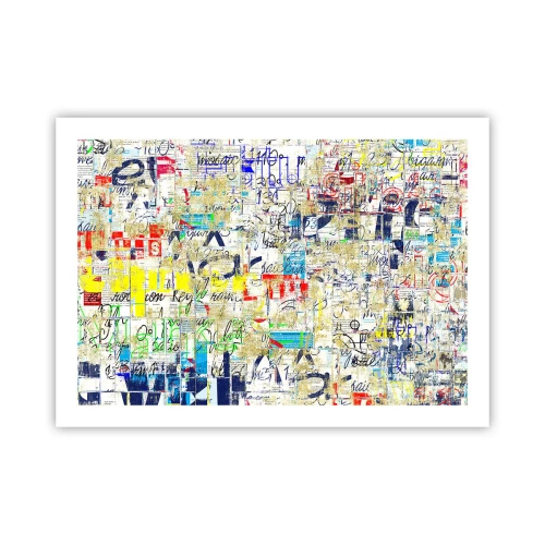 Póster - Simplemente agradable a la vista - 70x50 cm