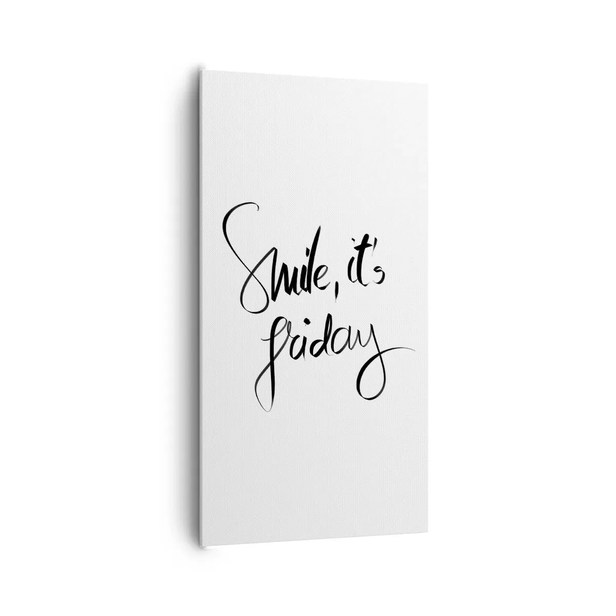 Cuadro sobre lienzo - Impresión de Imagen - La verdadera alegría - 65x120 cm