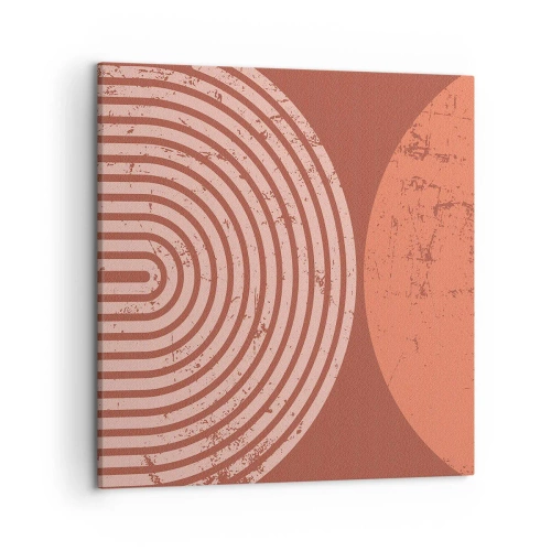 Cuadro sobre lienzo - Impresión de Imagen - Estrecha relación - 50x50 cm