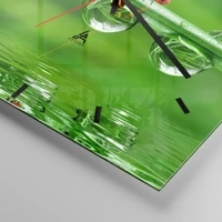 Esfera sin numeración, con rayas