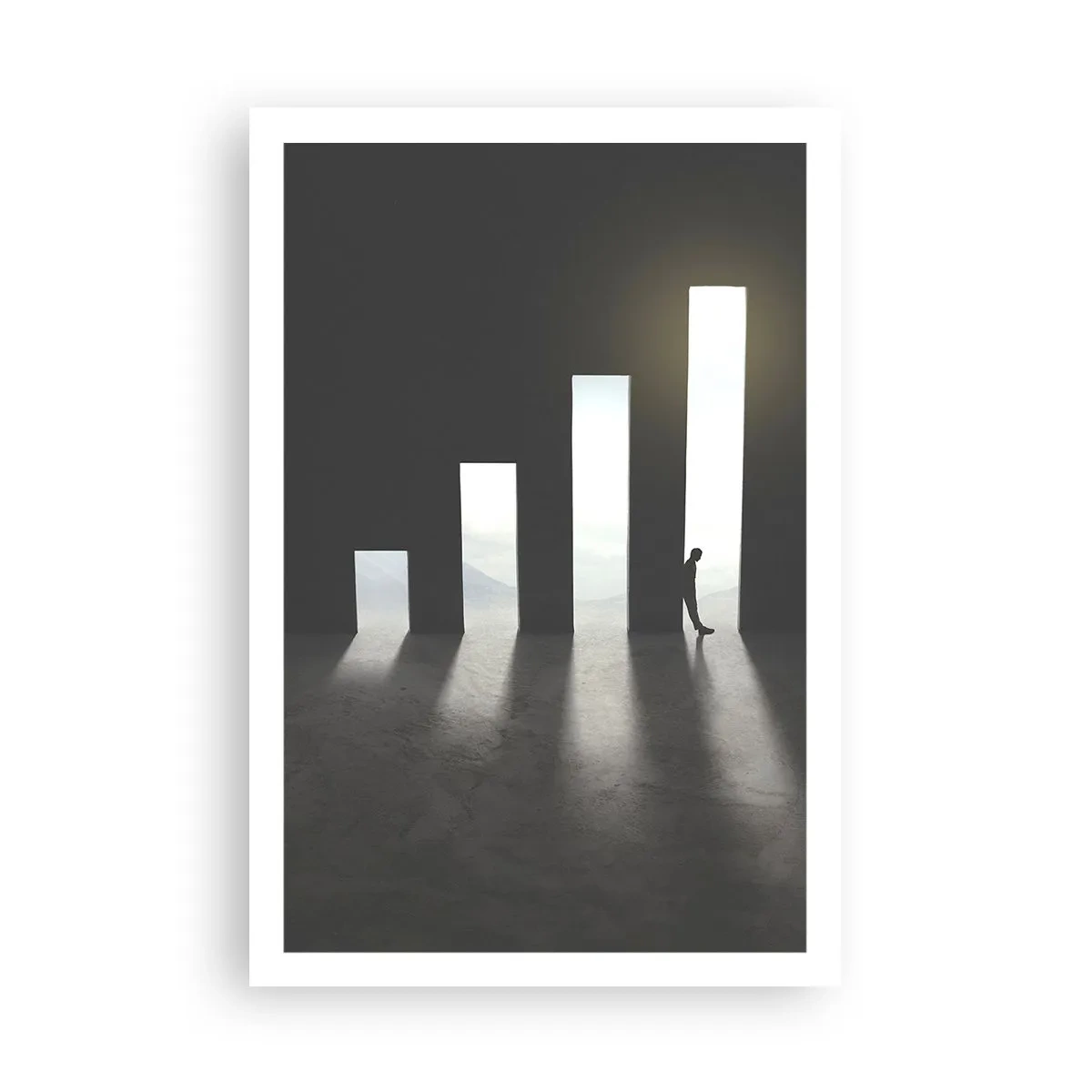 Póster - El camino del éxito - 61x91 cm