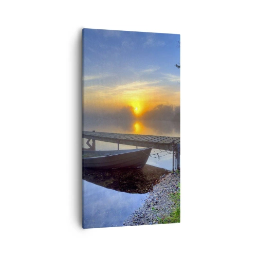 Cuadro sobre lienzo - Impresión de Imagen - Cómo lo ordinario se convierte en mágico - 55x100 cm