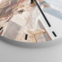 Esfera sin numeración, con rayas