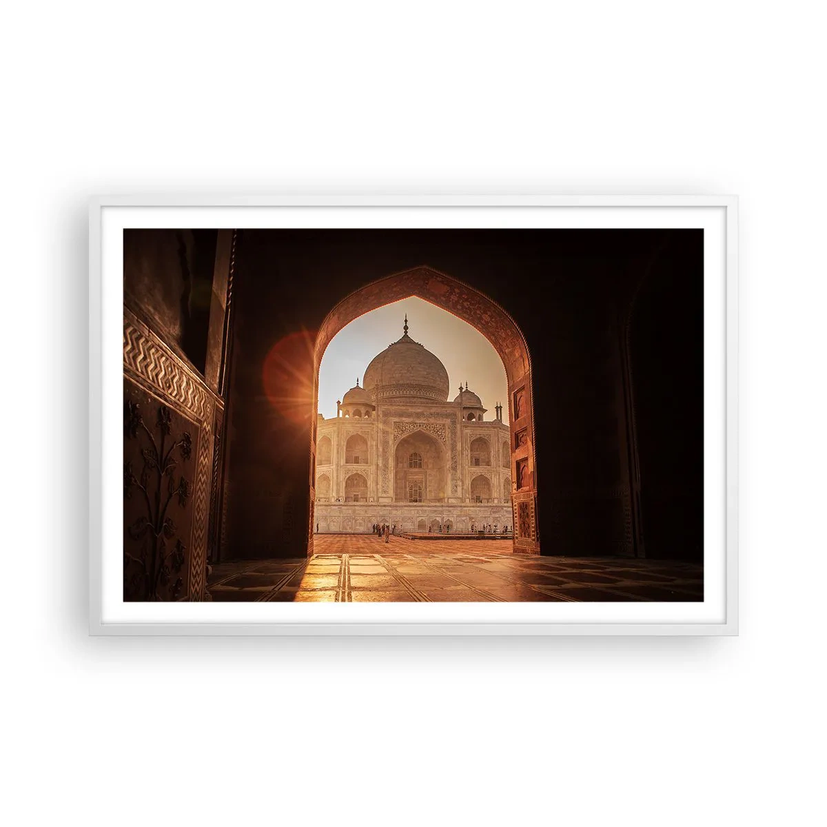 Póster en marco blanco - Un monumento al amor sobrenatural - 91x61 cm