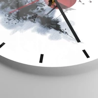 Esfera sin numeración, con rayas