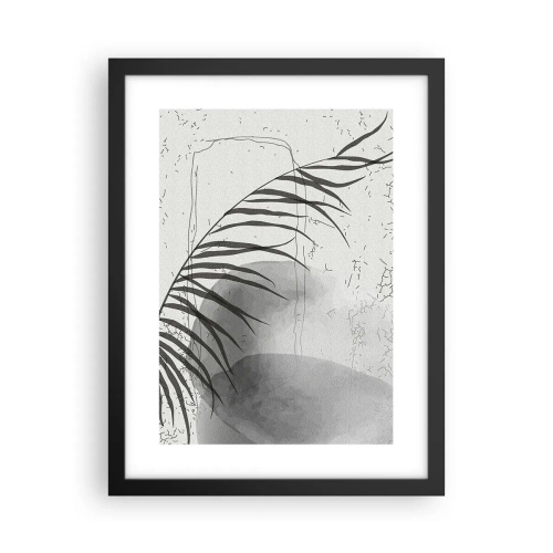 Póster en marco negro - El sutil exotismo de la naturaleza - 30x40 cm
