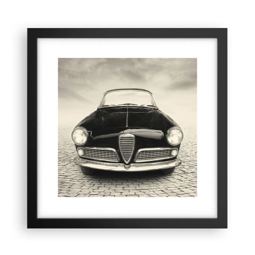 Póster en marco negro - ¿Y cómo no quererme? - 30x30 cm