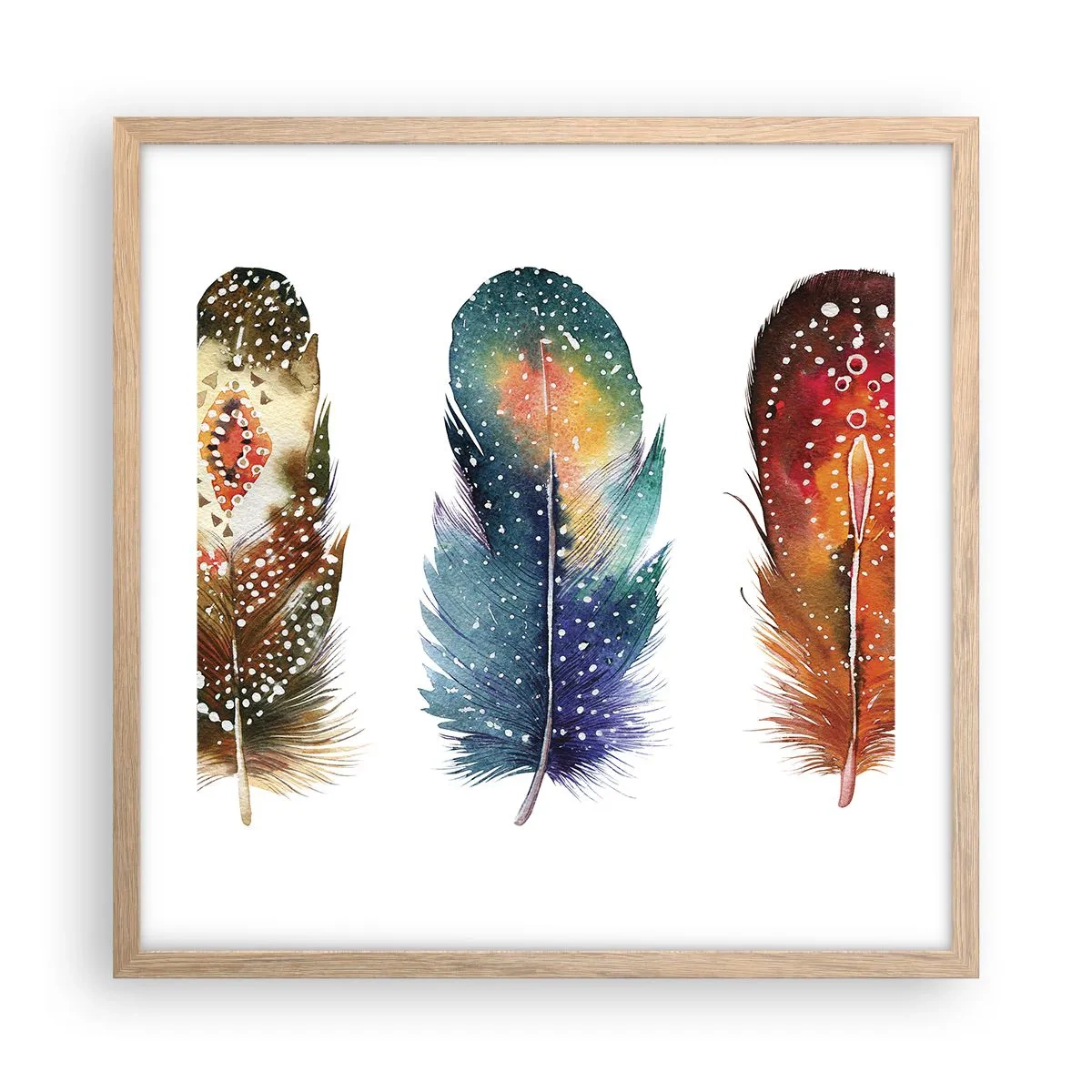 Póster en marco roble claro - Rituales, ceremonias, secretos - 50x50 cm