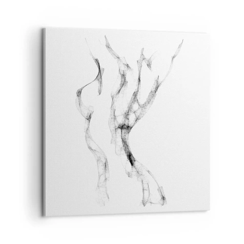 Cuadro sobre lienzo - Impresión de Imagen - Hermosa y fuerte - 60x60 cm