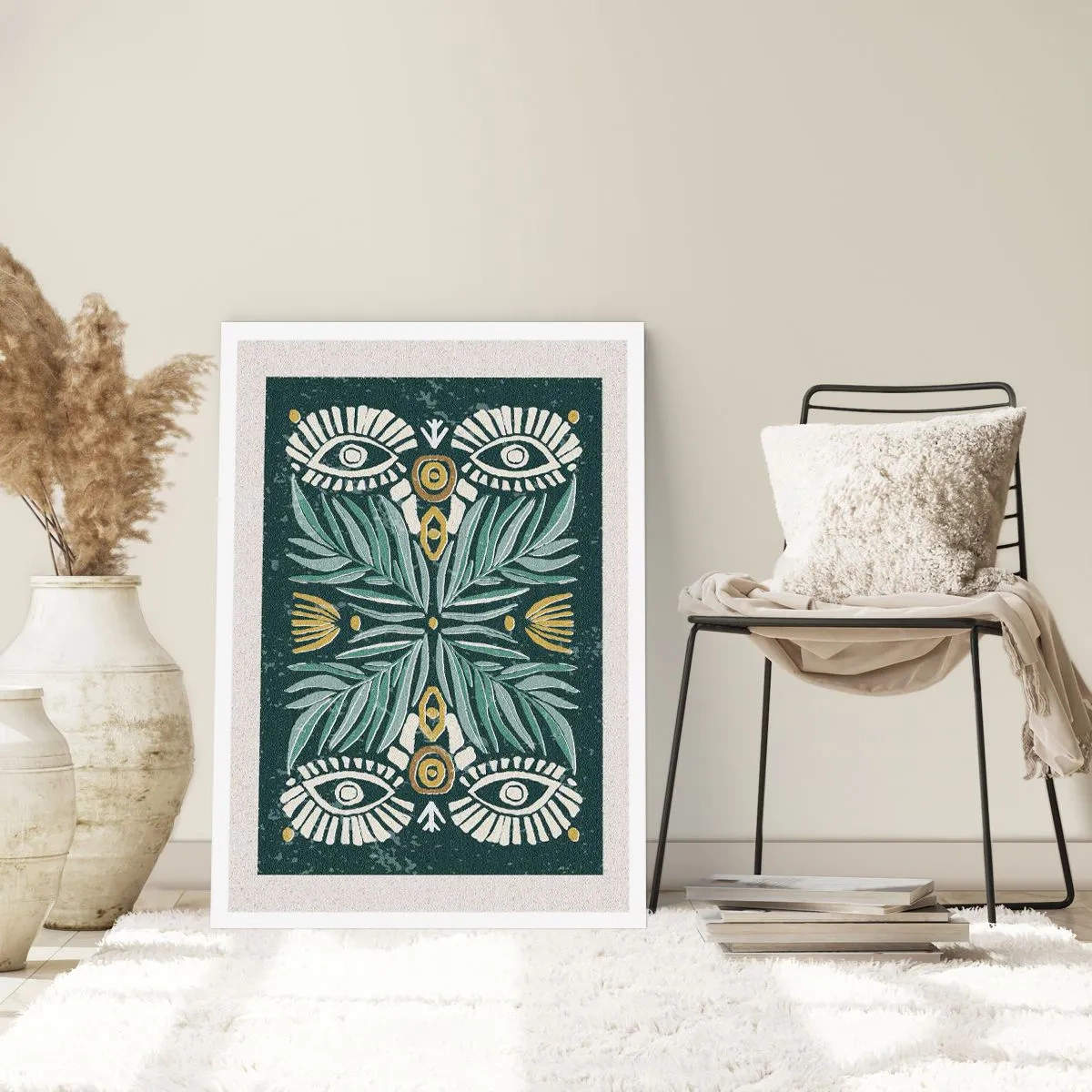 Póster - Como un recorte folclórico - 30x40 cm