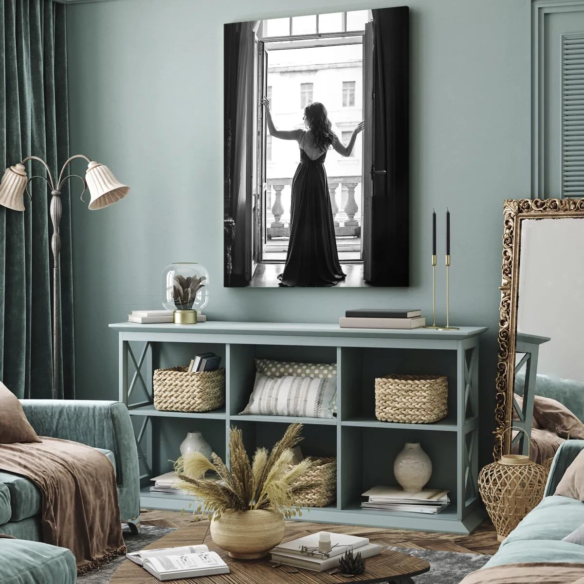 Cuadro sobre lienzo - Impresión de Imagen - Con gran estilo - 70x100 cm