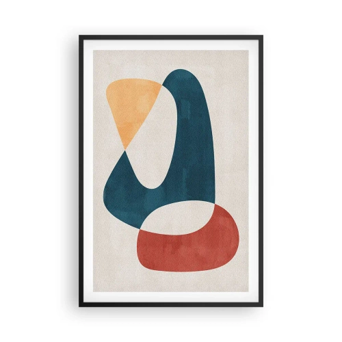 Póster en marco negro - Influencias y metamorfosis - 61x91 cm