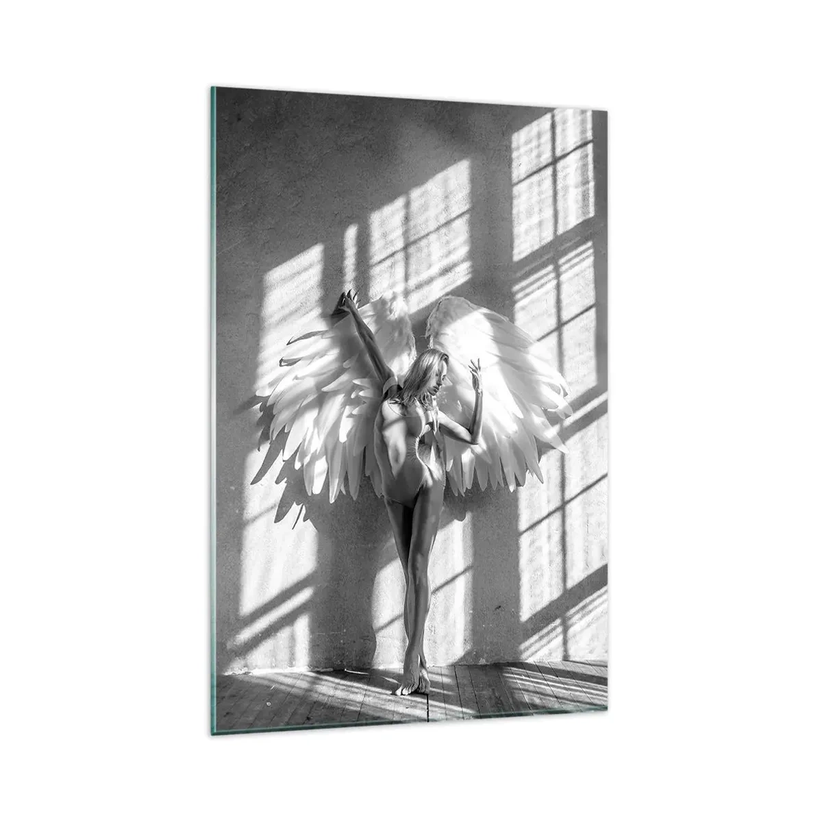 Cuadro sobre vidrio - Impresiones sobre Vidrio - Directamente desde el cielo - 80x120 cm