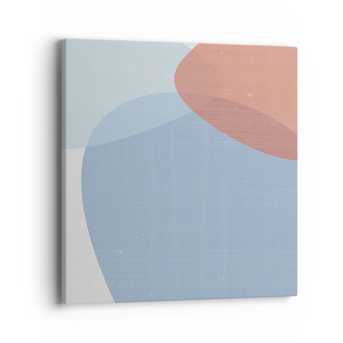 Cuadro sobre lienzo - Impresión de Imagen - Relaciones en colores pastel - 40x40 cm